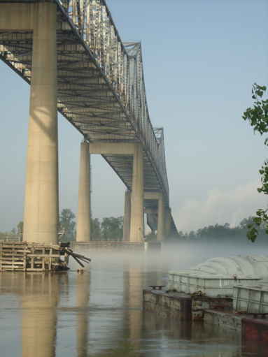 LA-70 Over Mississippi River (Sunshine Bridge) — image 1