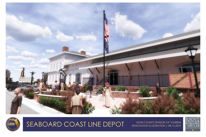 Amtrak Station Site Improvements — image 1