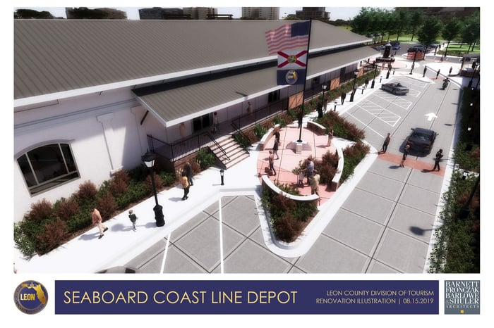 Amtrak Station Site Improvements — image 2