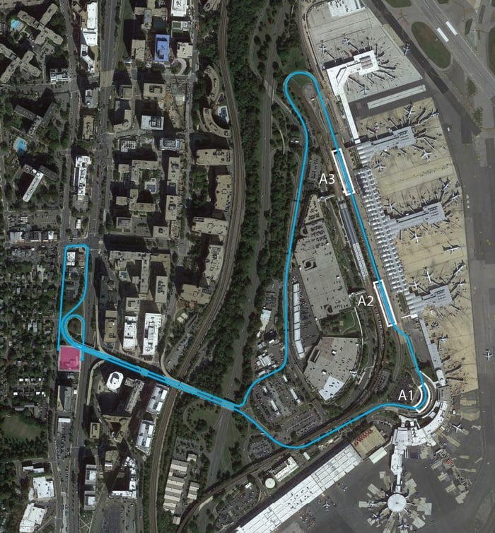 Avis Budget Shuttle Circulation Study — image 1
