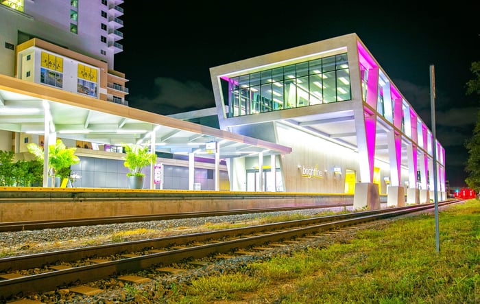 Brightline Fort Lauderdale and West Palm Beach Stations — image 1