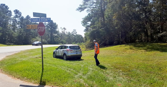 Centerville Road Forcemain Survey and SUE Support — image 1