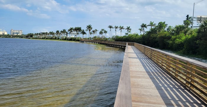 City of West Palm Beach - Clear Lake Trail Boardwalk — image 2