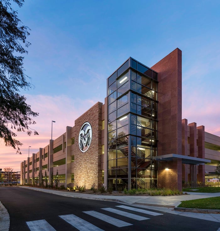 Colorado State University Lake Street Garage — image 1
