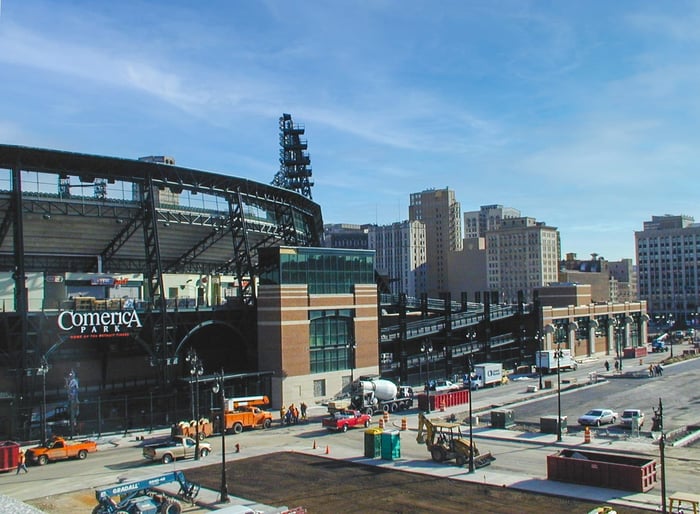 Comerica Park Parking Structure — image 1