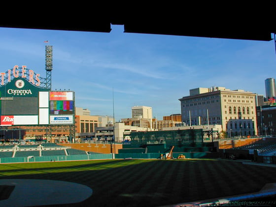 Comerica Park Parking Structure