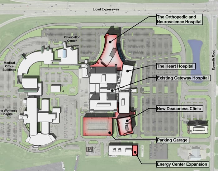 Deaconess Gateway Medical Center Parking Master Plan — image 2