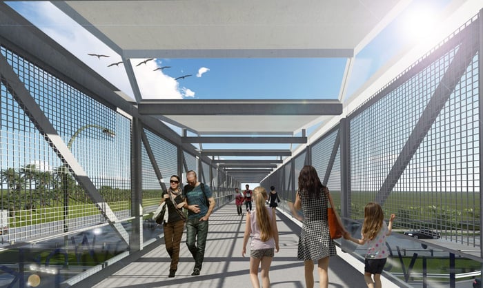 Design-Build Project for Pedestrian Bridge Over NW 41st Street at HEFT - Pedestrian Bridge Aesthetic Manual — image 2