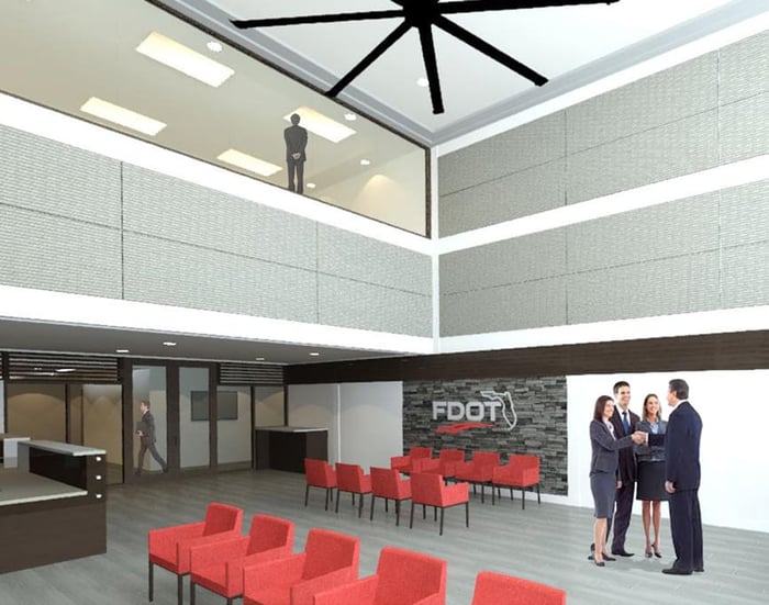 FDOT District 1 Headquarters Lobby Security Design — image 2