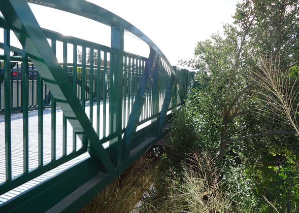 Indian River Boulevard Pedestrian Bridge Over 14th Street Canal