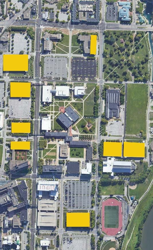 Indiana University Wayfinding Signage Upgrades at Various Garages — image 1