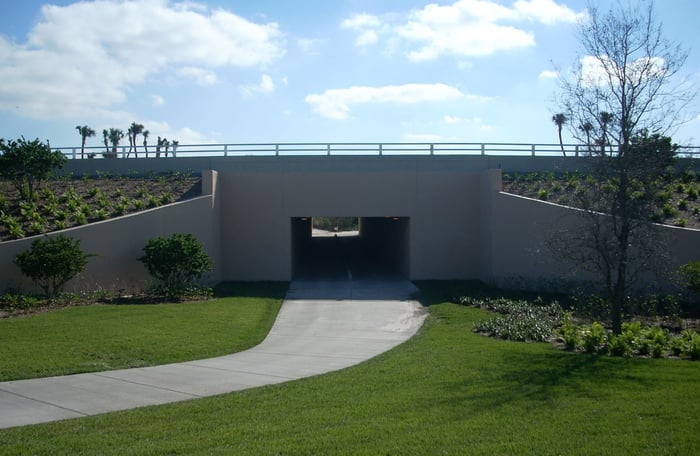 Indiantown Road Tunnel at Jupiter Country Club — image 1