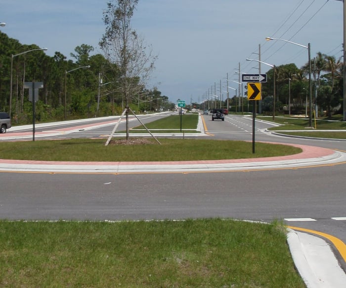 Jog Road Extension/ Donald Ross Road Widening and Roundabouts — image 1