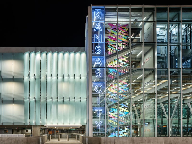 Kansas City International Airport New Terminal Parking Structure