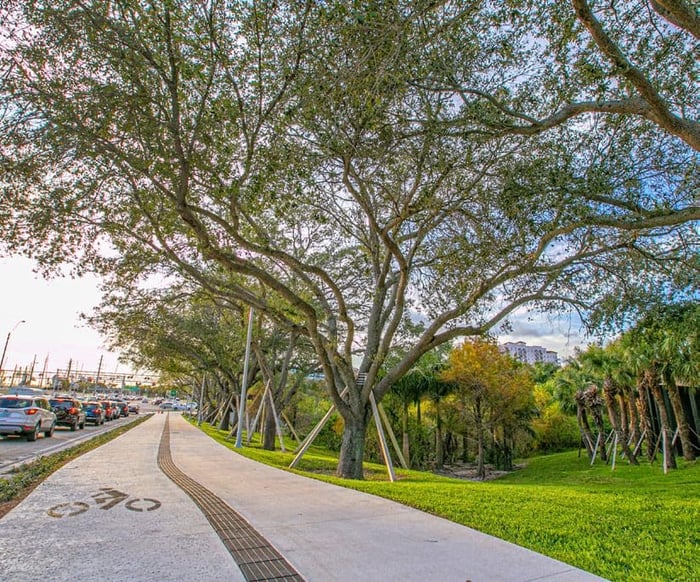 Okeechobee Blvd/SR 704 Cycle Track — image 2