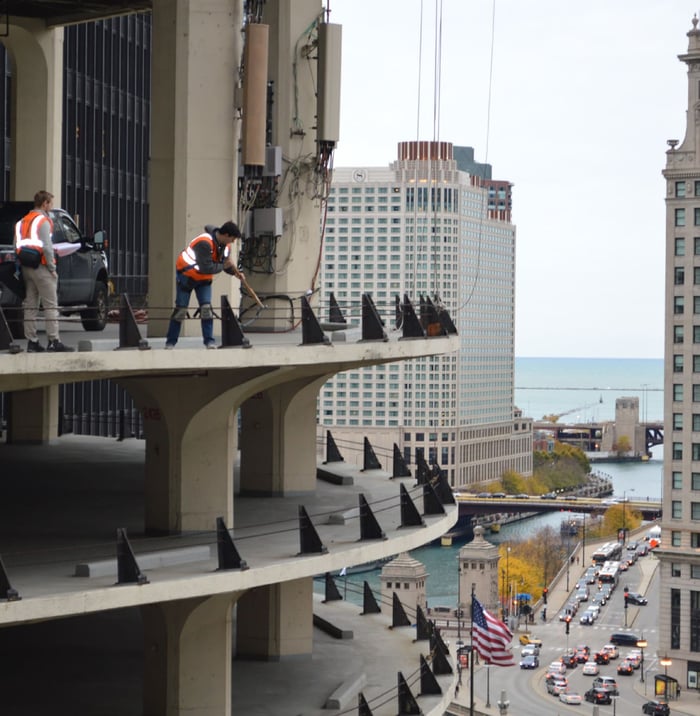 Marina City Parking Garages Facade Repairs — image 1