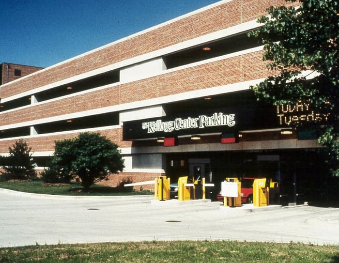 Michigan State University Kellogg Center Parking Structure — image 2