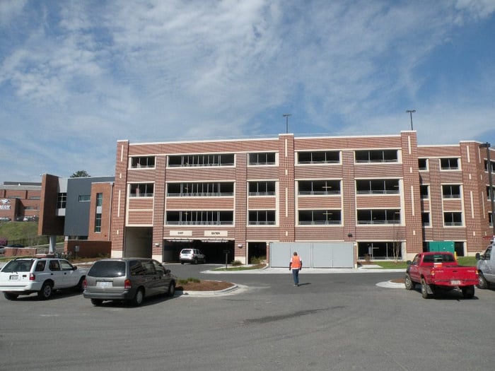 North Carolina Central University Latham Parking Structure — image 1