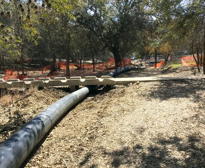 O.P. Schnabel Park Sanitary Sewer Improvements CoSa 2017-2022 Bond Project (SAWS Project 17-5565) — image 1