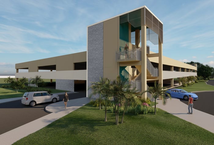 Ocean Reef Club Village Parking Garage — image 1