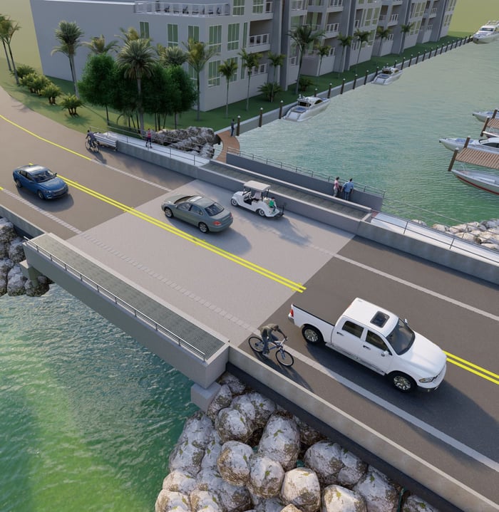 Ocean Reef Drive Pedestrian Bridge — image 2
