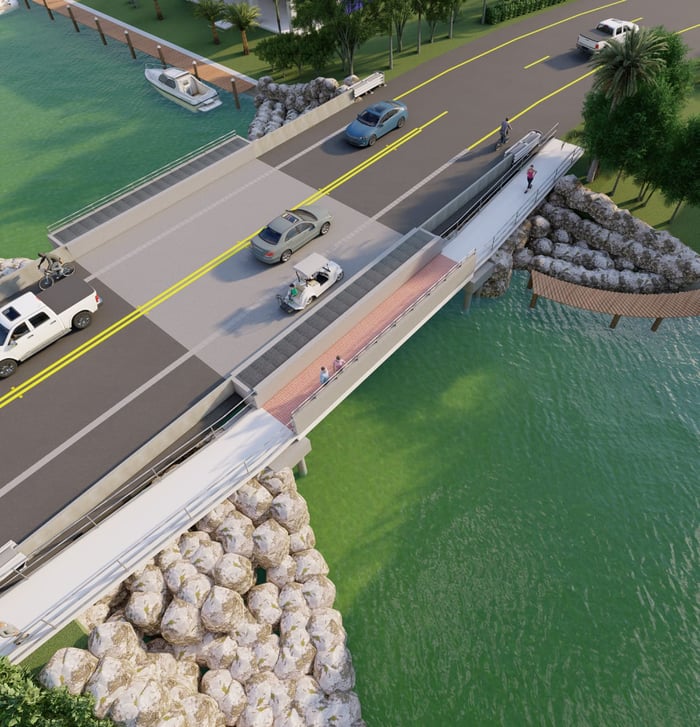 Ocean Reef Drive Pedestrian Bridge — image 1