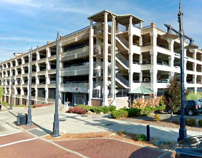 Puget Sound Naval Shipyard Parking Structure — image 1