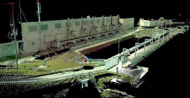 Pump Station S-5A Laser Scan