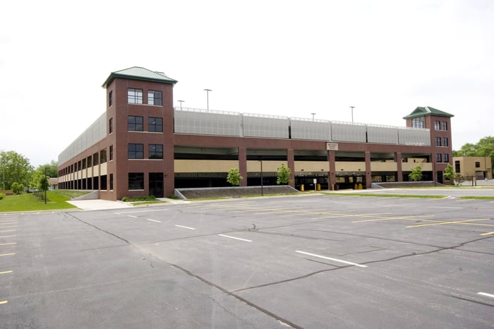 Purdue University Calumet Parking Structure — image 1