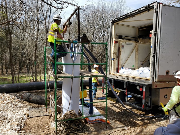 San Antonio Water System (SAWS) Central Sewershed Package 5 — image 1