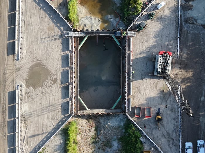 SFWMD C-23/24 South Reservoir - S-456 Structure Cofferdam — image 3