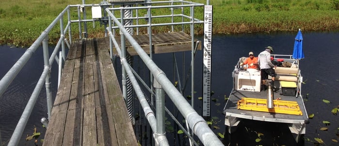 SFWMD Hydrology and Hydraulics Staff Gauges — image 1