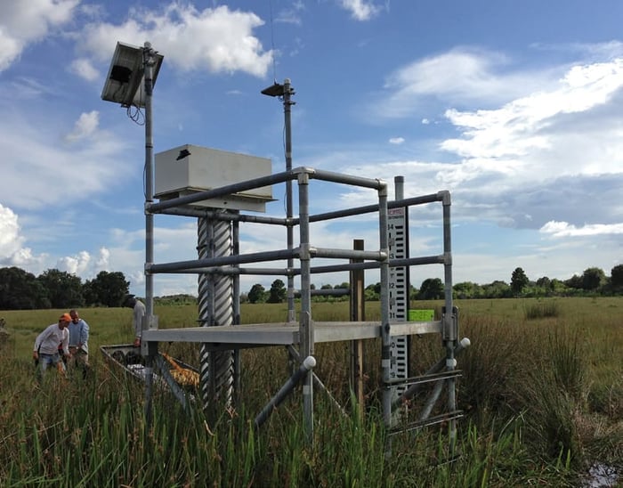 SFWMD Hydrology and Hydraulics Staff Gauges — image 3