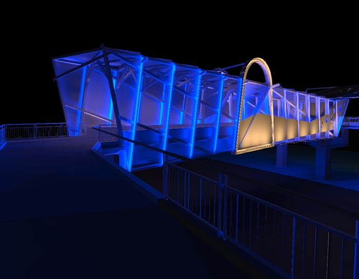 State Road (SR) 60 Pedestrian Overpass — image 10