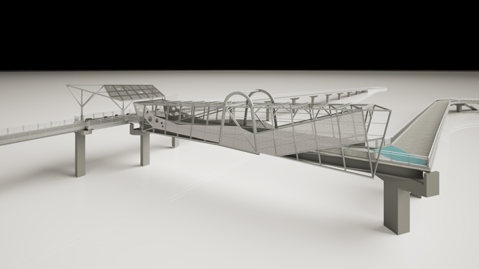 State Road (SR) 60 Pedestrian Overpass — image 6