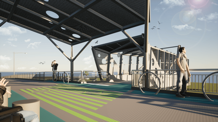 State Road (SR) 60 Pedestrian Overpass — image 2