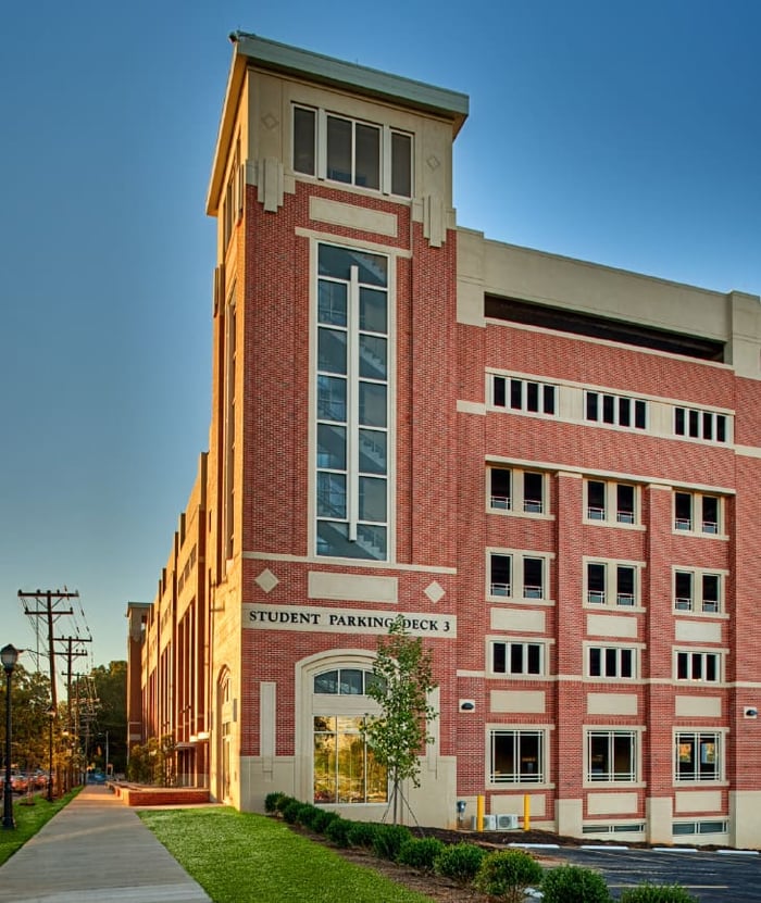 Student Parking Deck III Central Piedmont Community College — image 1