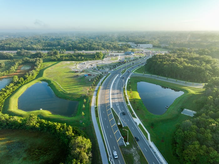 Sunlake Boulevard from Ridge Road to SR 52 Roadway Development — image 1