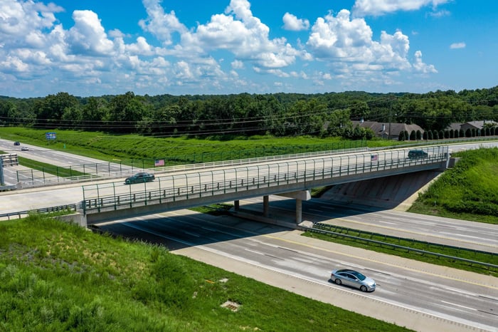 U-2525C, Greensboro Eastern Loop (I-840) from US 29 North of Greensboro to SR 2303 (Lawndale Drive) – Sites 8 and 9 Bridges — image 1