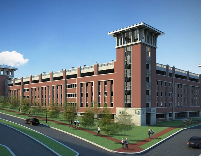 UNC Charlotte - South Village Deck — image 2