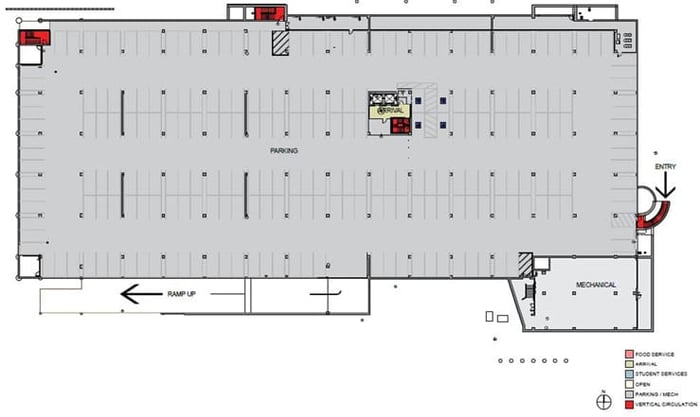 University of Colorado-Boulder Center for Community Parking Structure — image 2