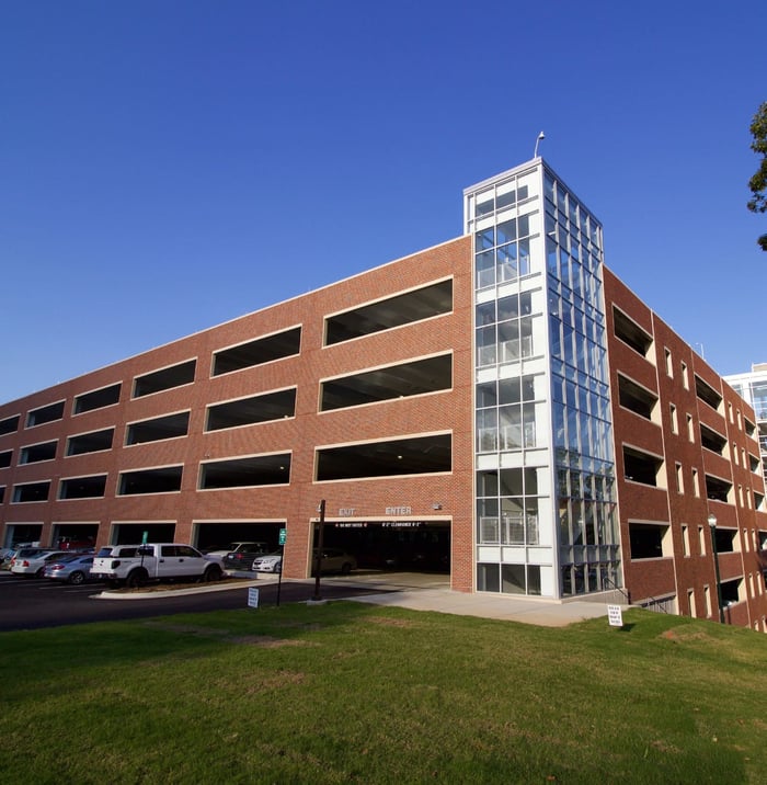 University of Mississippi North Parking Structure — image 1