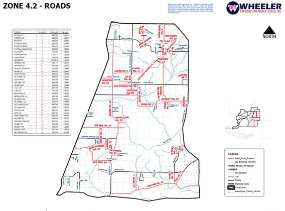 Washington County Roads - Zone 4.2