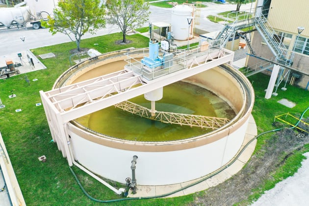 Water Treatment Plant 8 Lime Sludge Thickener Structural Rehabilitation