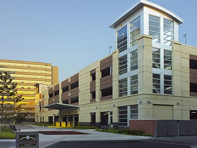 Wayne State University South Village Parking Structure