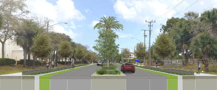 Westgate Avenue Corridor Streetscape Plan — image 1