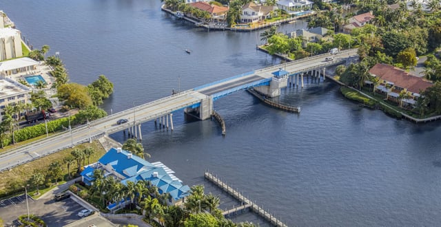 Woolbright Road Bascule Bridge Over Intracoastal Waterway