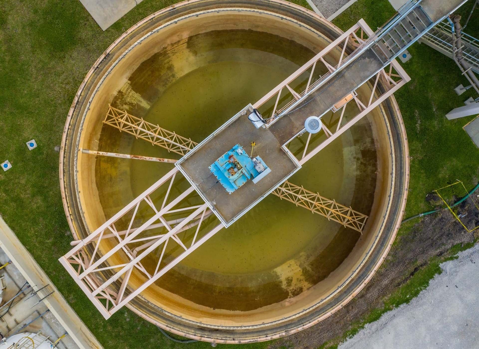Water Treatment Plant 8 Lime Sludge Thickener Structural Rehabilitation