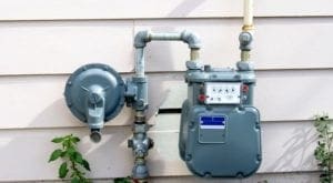 Gas Service and Meter