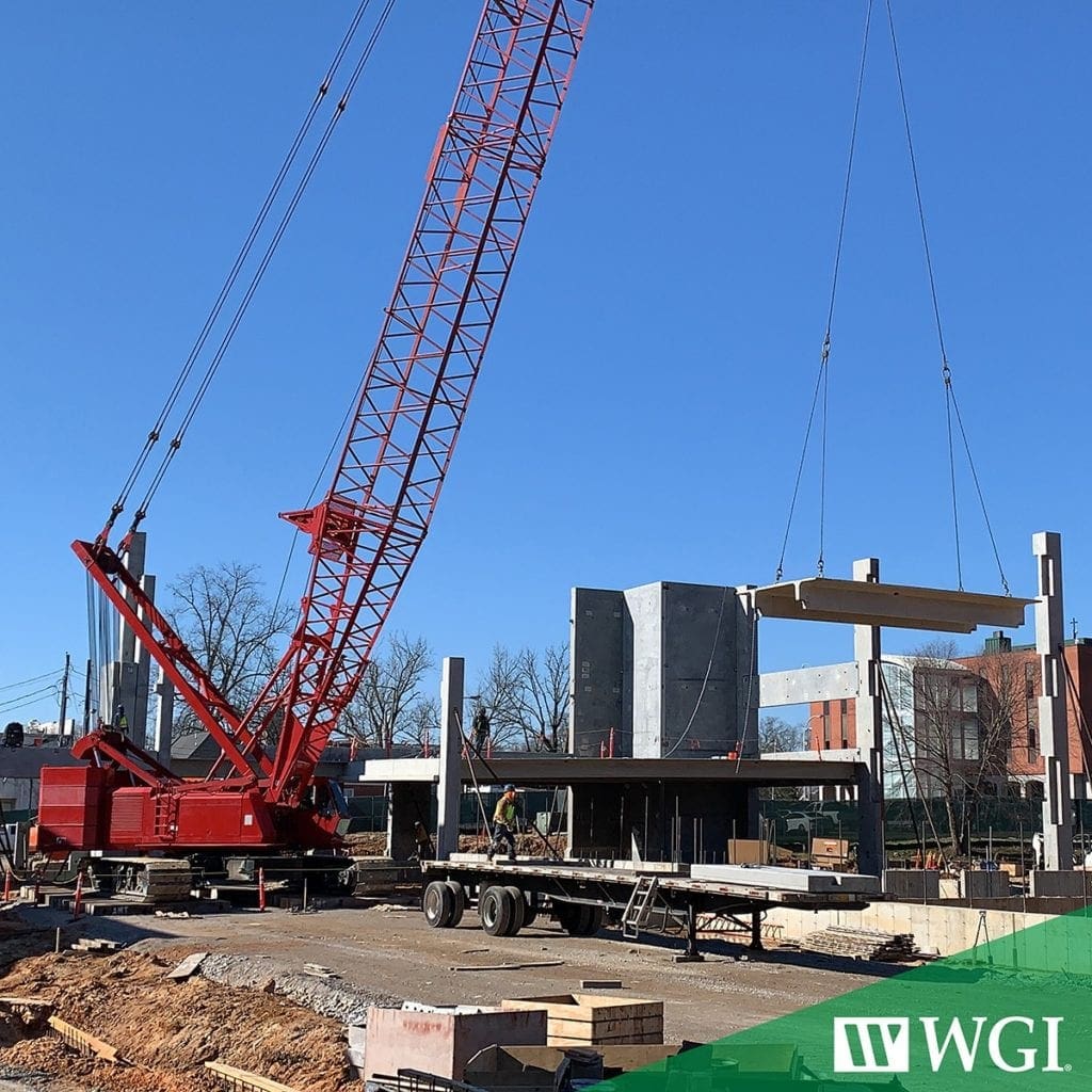 Construction Update City of Oxford, MS Downtown Parking Garage WGI